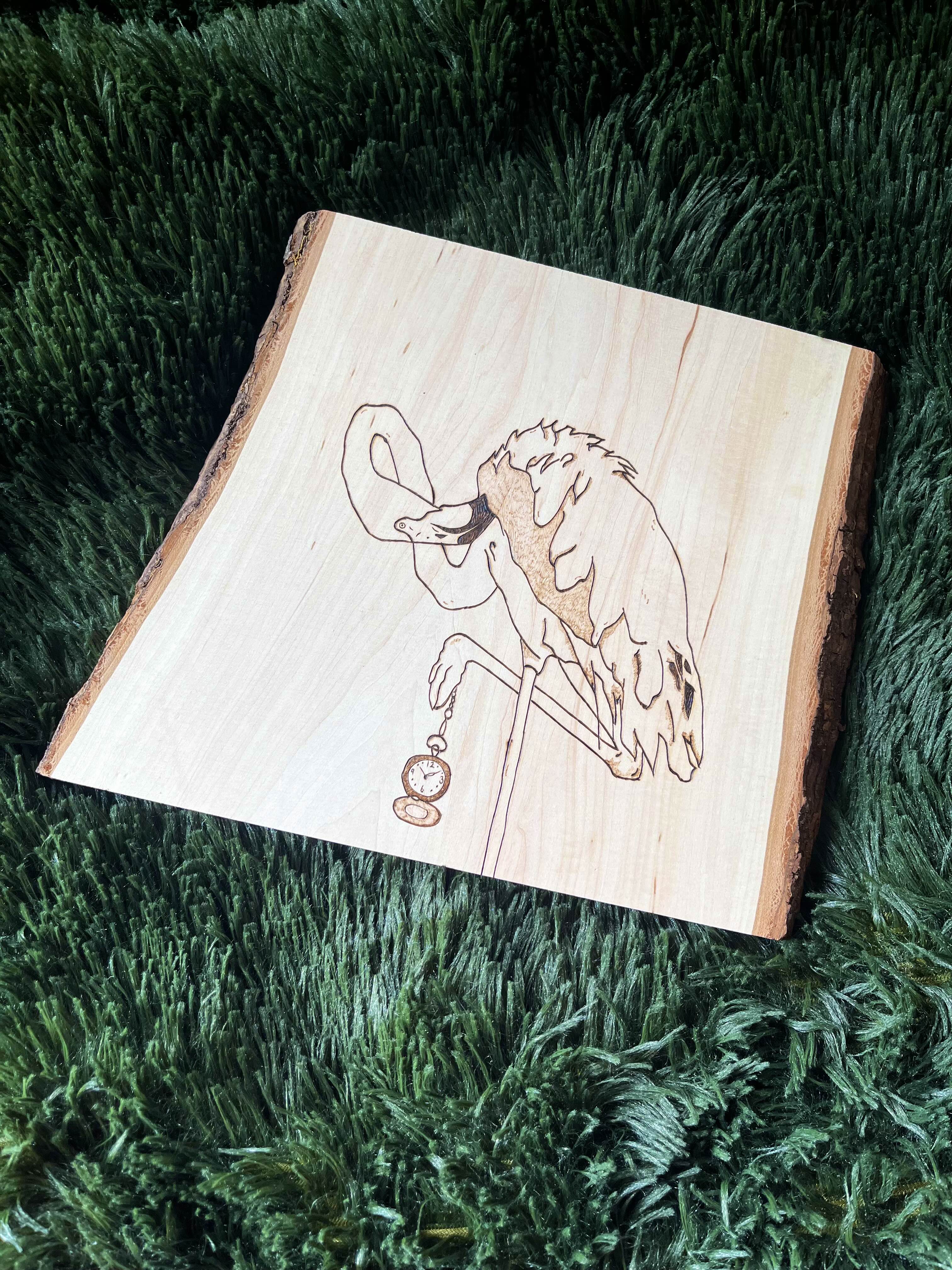 Flamingo Pocket Watch