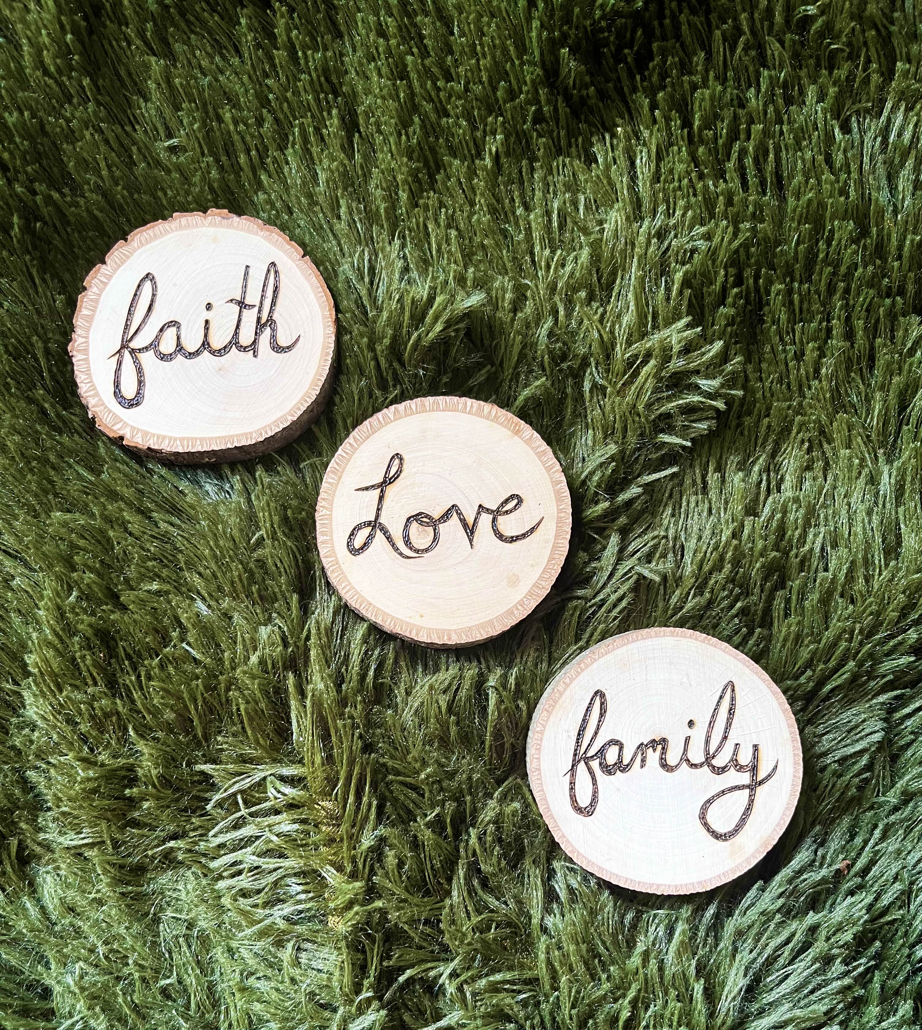 Faith Love Family set
